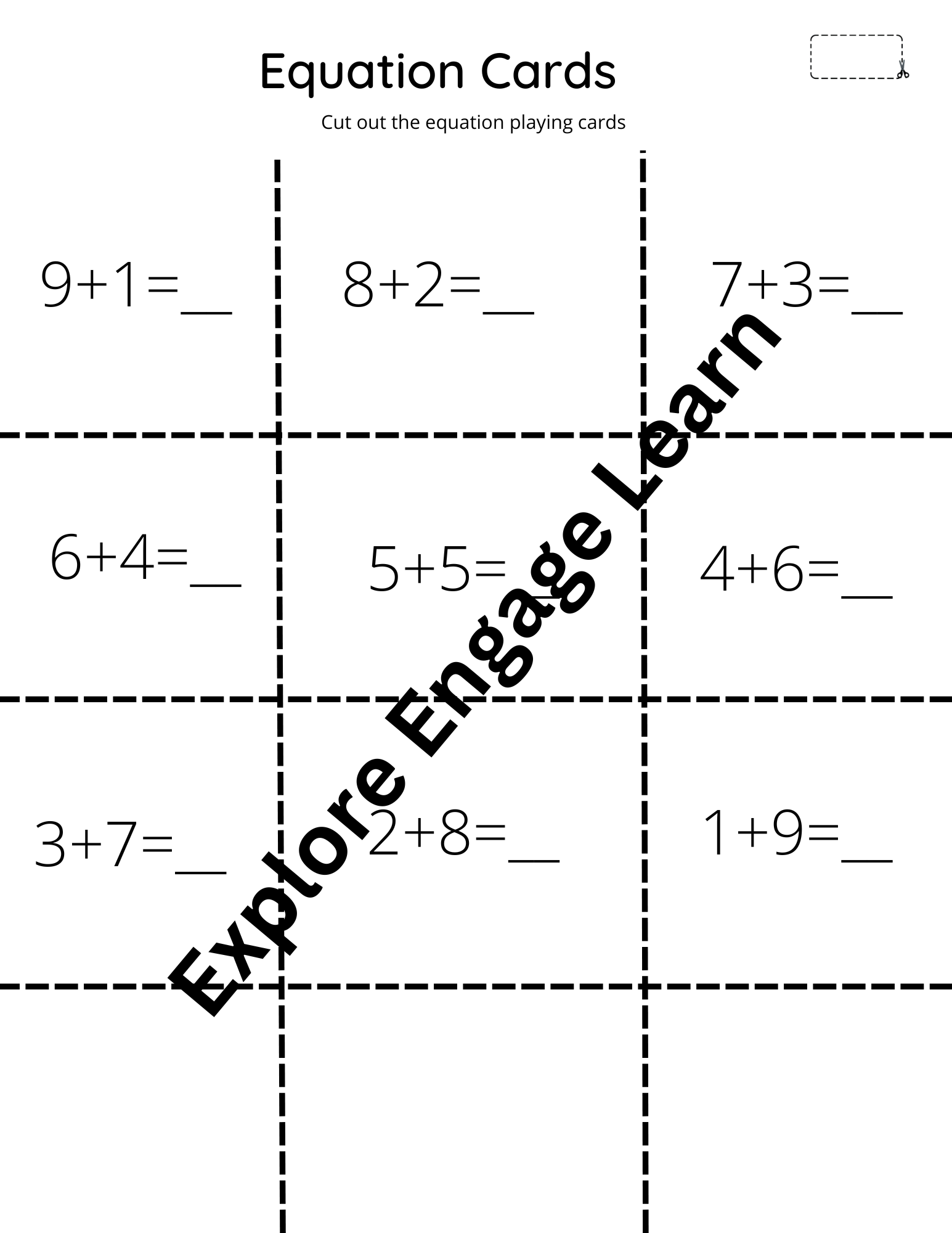 Counting Cookies Work Book Add/ Subtract 1-10 - Image 7