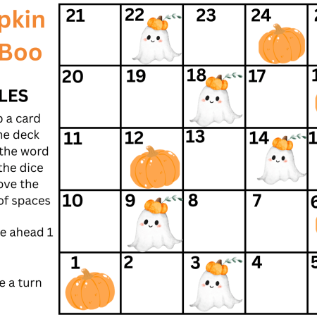 Sight Words: Dolch First 40 Words  "Pumpkin and Boo Edition"